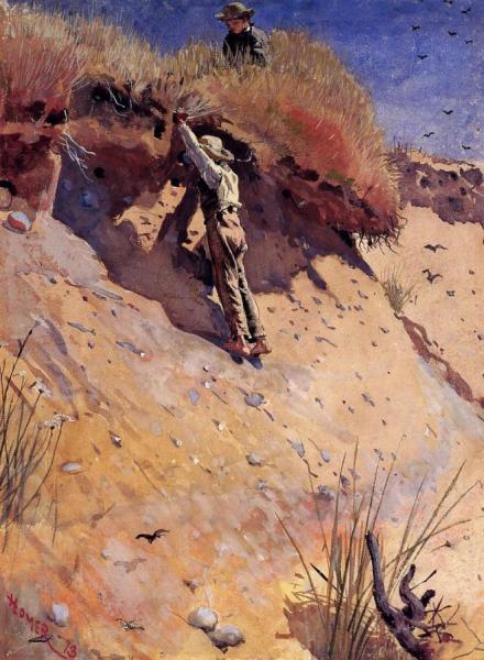 How Many Eggs? by Winslow Homer