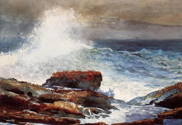 Incoming Tide by Winslow Homer