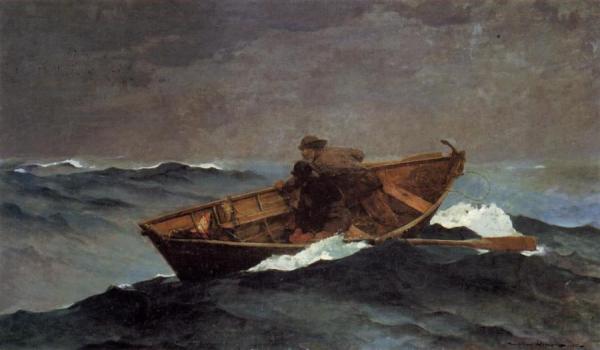Winslow Homer Lost On The Grand Banks
