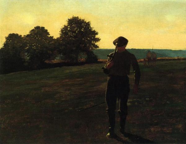 Man With A Sythe by Winslow Homer
