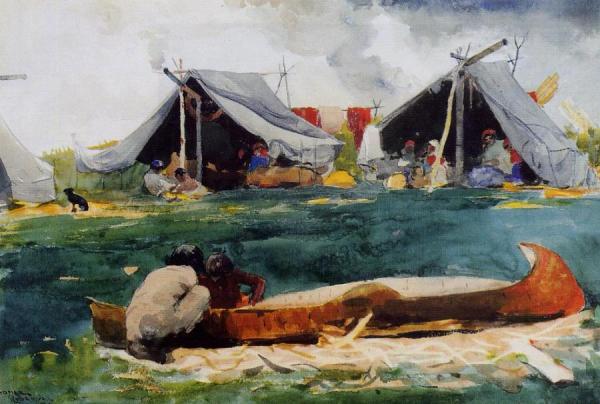 Montagnais Indians by Winslow Homer