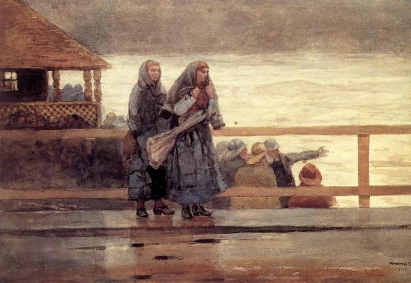 Perils Of The Sea by Winslow Homer