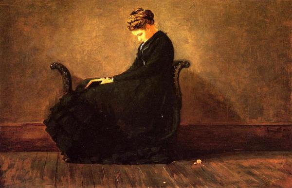 Portrait Of Helena De Kay by Winslow Homer