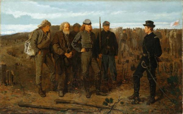 Prisoners From The Front by Winslow Homer