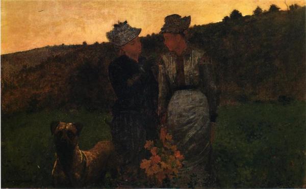 Rab And The Girls by Winslow Homer