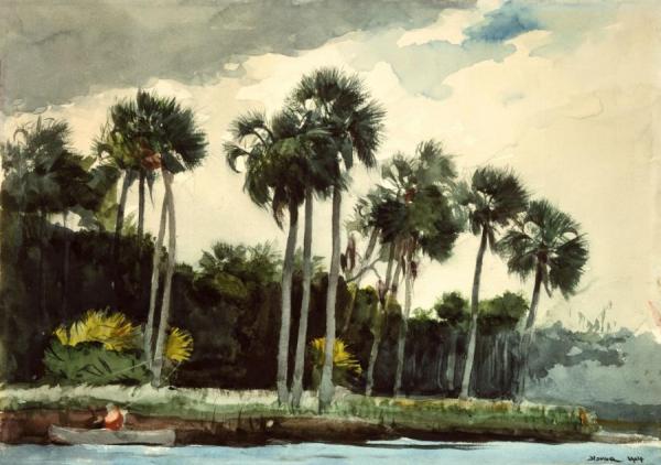 Red Shirt, Homosassa, Florida by Winslow Homer