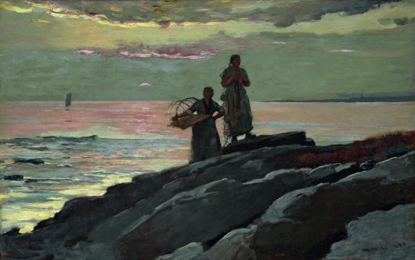Saco Bay by Winslow Homer