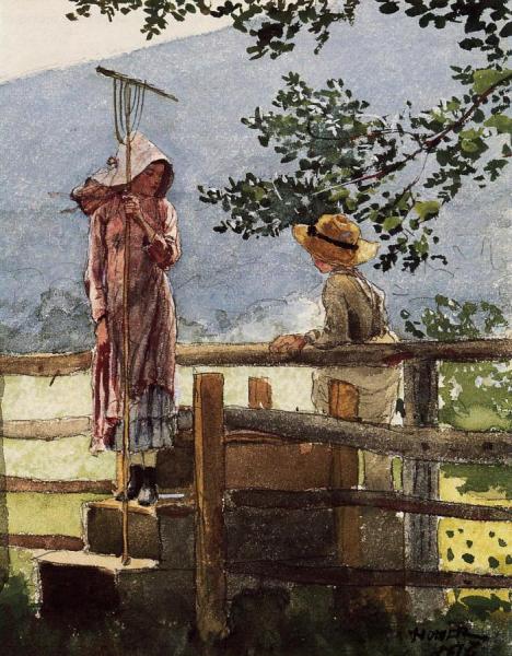 Spring by Winslow Homer