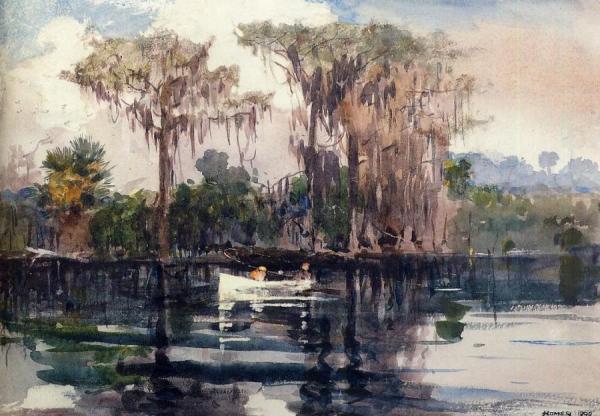 St. John's River, Florida by Winslow Homer