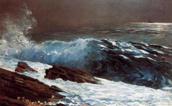 Sunlight On The Coast by Winslow Homer