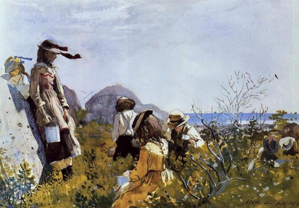 Winslow Homer The Berry Pickers
