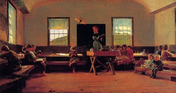 The Country School by Winslow Homer