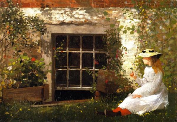 The Four Leaf Clover by Winslow Homer
