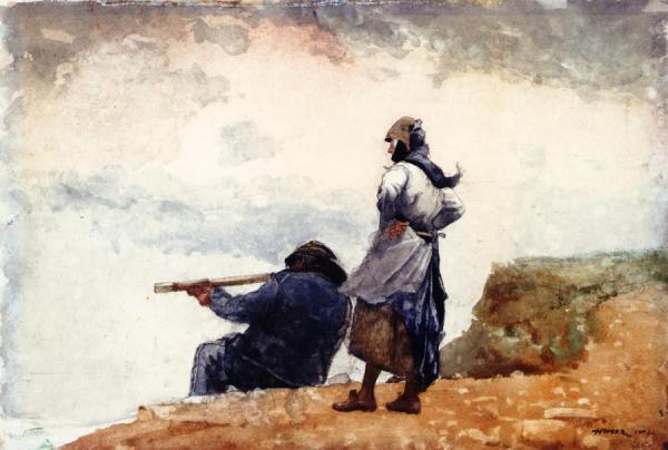 The Lookout by Winslow Homer