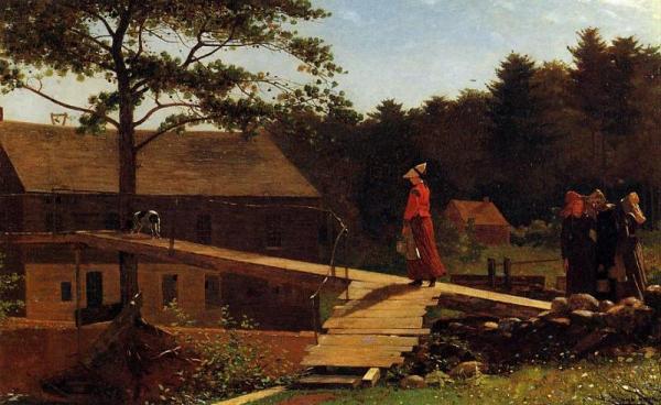 The Morning Bell by Winslow Homer