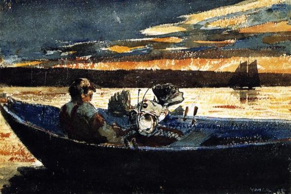 The Sculpin by Winslow Homer