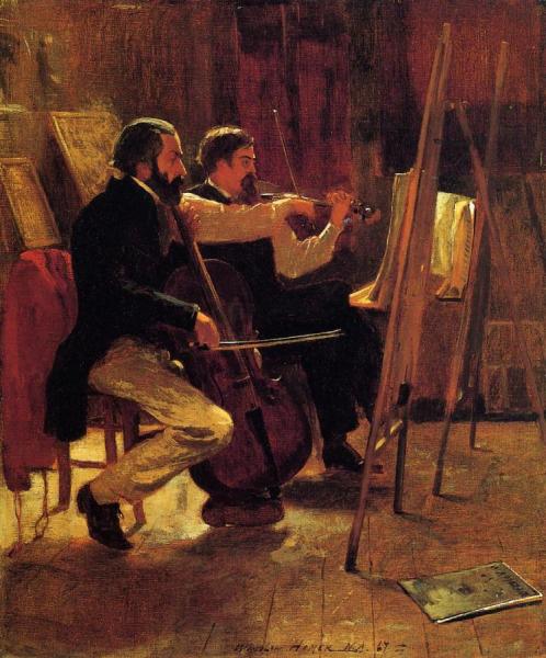 The Studio by Winslow Homer