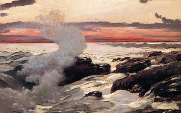 West Point, Prout's Neck by Winslow Homer