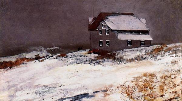 Winter, Prout's Neck, Maine by Winslow Homer