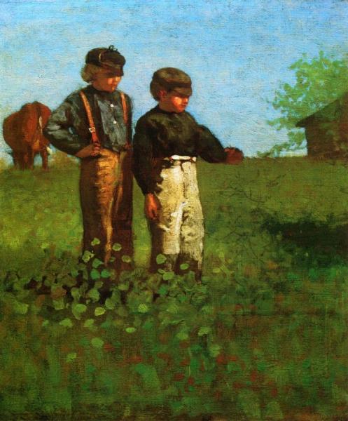 Young Farmers by Winslow Homer