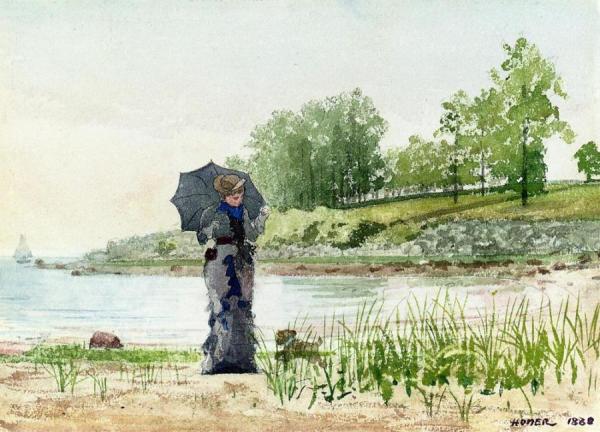 Young Woman by Winslow Homer