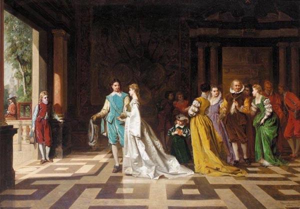 Bridal Party by Wladyslaw Bakalowicz