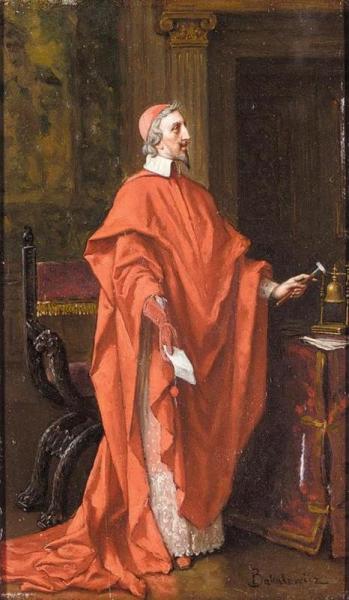 Cardinal Richelieu by Wladyslaw Bakalowicz