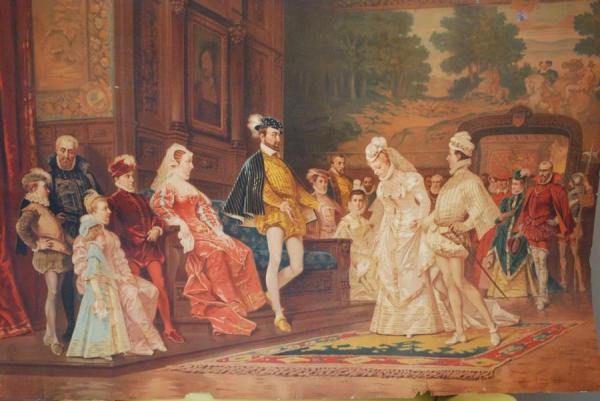 Mary Stuart In The Court Of France by Wladyslaw Bakalowicz