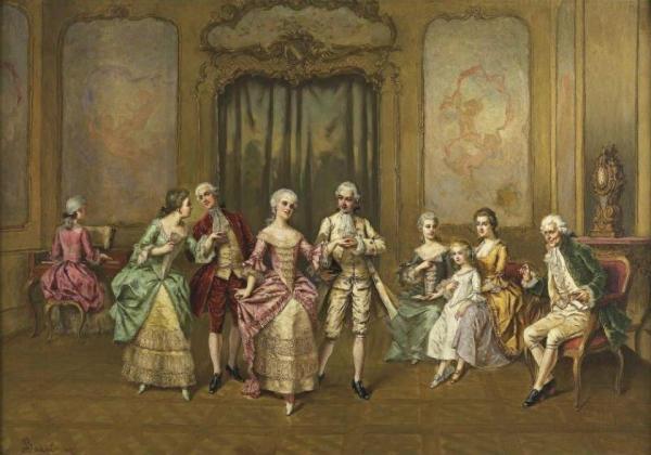 The Minuet by Wladyslaw Bakalowicz