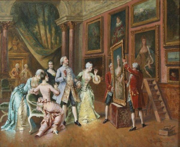 Unknown by Wladyslaw Bakalowicz Oil Painting Reproductions
