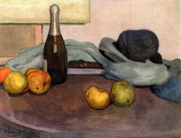 Still Life With Apples by Wladyslaw Slewinski