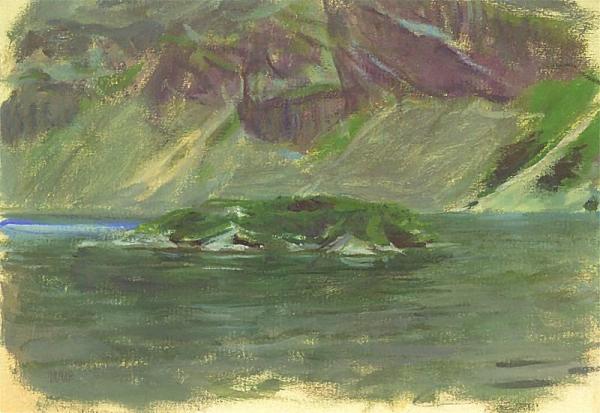 Black Pond by Wojciech Weiss