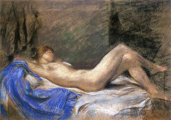 Nude by Wojciech Weiss