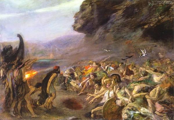 Wojciech Weiss Odysseus In Hades