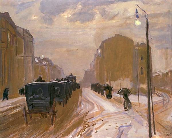 The Funeral by Wojciech Weiss