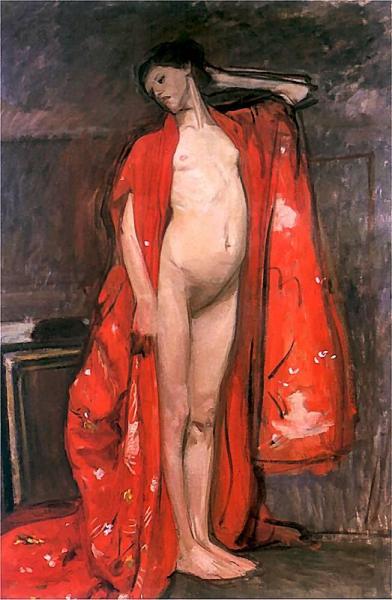 The Japanese Girl by Wojciech Weiss