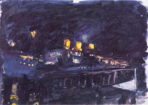 The Steamboat by Wojciech Weiss