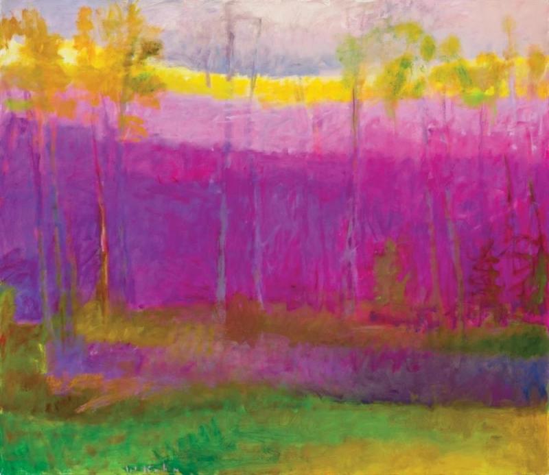 Wolf Kahn Clearing, 1991