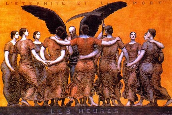 The Hours(also Known As Eternity And Death) by Xavier Mellery