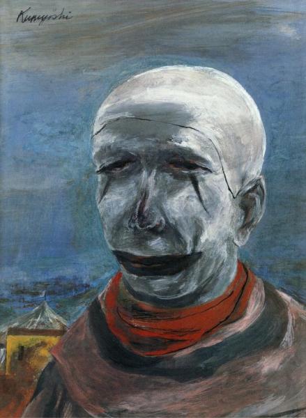 Yasuo Kuniyoshi Tired Clown