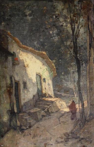 Woman And House by Ype Wenning