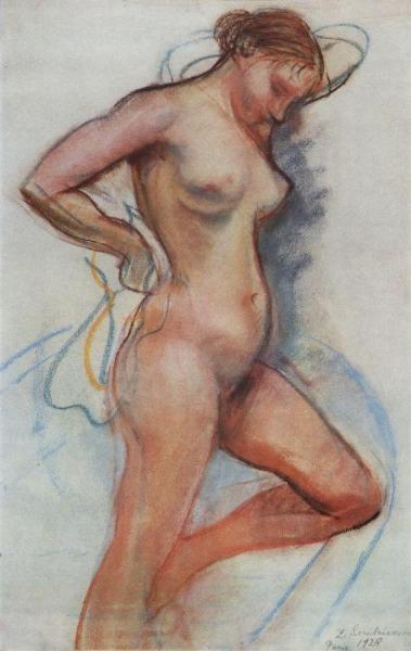 After The Bath by Zinaida Evgenievna Serebriakova