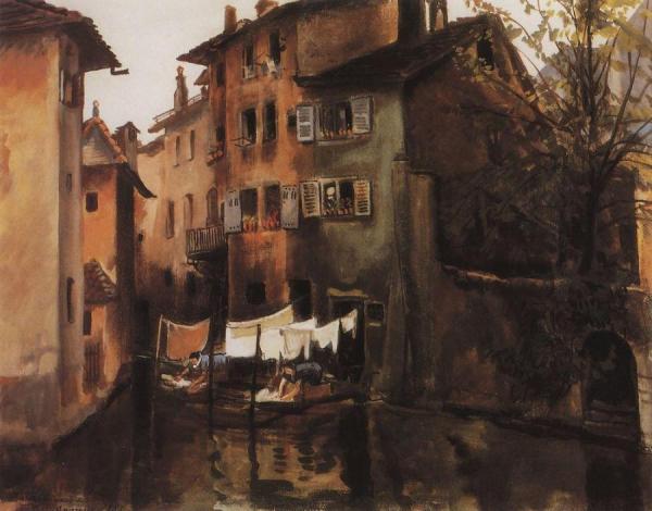 Annecy by Zinaida Evgenievna Serebriakova Oil Painting Reproductions