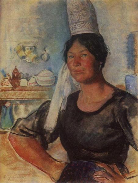 Breton Woman by Zinaida Evgenievna Serebriakova
