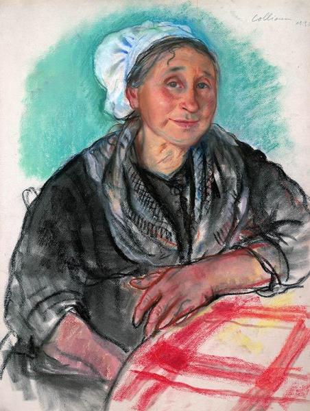 Breton Woman by Zinaida Evgenievna Serebriakova