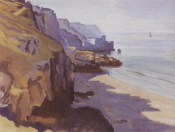Brittany by Zinaida Evgenievna Serebriakova Oil Painting Reproductions