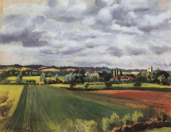 England by Zinaida Evgenievna Serebriakova Oil Painting Reproductions