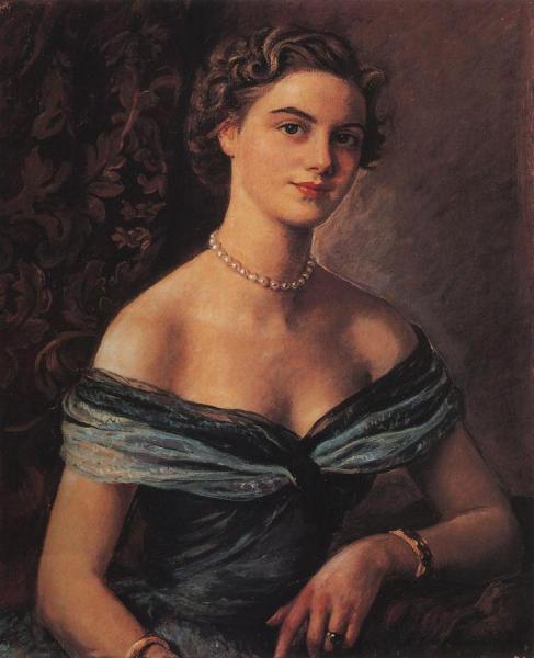 Helene De Roi, Princess Jean De Merode by Zinaida Evgenievna Serebriakova
