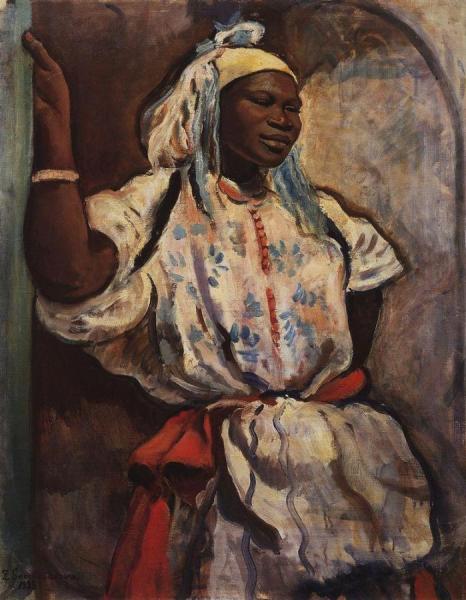 Zinaida Evgenievna Serebriakova Moroccan Woman In White