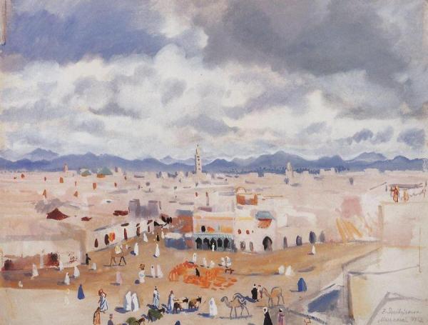 Morocco. Marrakesh by Zinaida Evgenievna Serebriakova